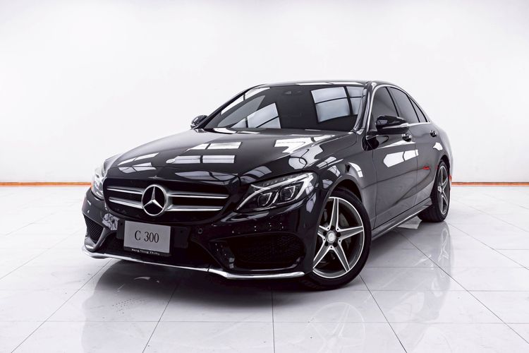 รถ Mercedes-Benz C-Class C300 สี ดำ