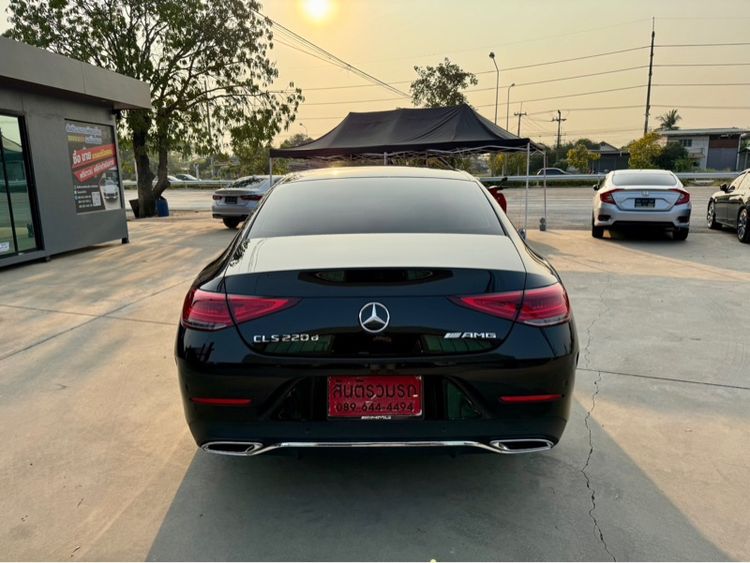 Mercedes-Benz CLS-Class 2023 CLS220 D AMG Sedan ดีเซล ไม่ติดแก๊ส เกียร์อัตโนมัติ ดำ รูปที่ 4