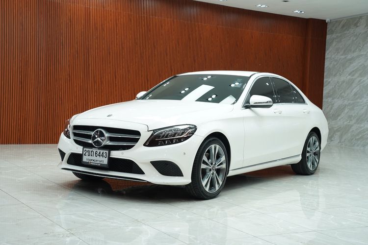 Mercedes-Benz C-Class 2022 C220 Sedan เบนซิน เกียร์อัตโนมัติ ขาว รูปที่ 3