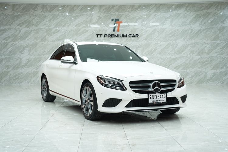 รถ Mercedes-Benz C-Class C220 สี ขาว