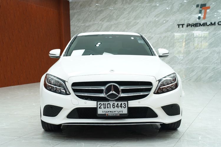 Mercedes-Benz C-Class 2022 C220 Sedan เบนซิน เกียร์อัตโนมัติ ขาว รูปที่ 2