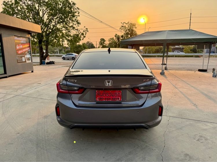 Honda City 2021 1.0 RS Sedan เบนซิน ไม่ติดแก๊ส เกียร์อัตโนมัติ เทา รูปที่ 4
