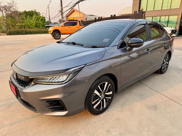 Honda City 2021 1.0 RS Sedan เบนซิน ไม่ติดแก๊ส เกียร์อัตโนมัติ เทา รูปที่ 3