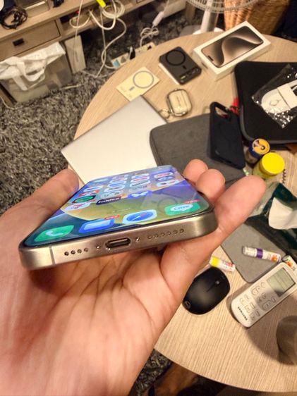 ไอโฟน 15 pro max 256gb (เครื่องใหม่มาก) รูปที่ 4