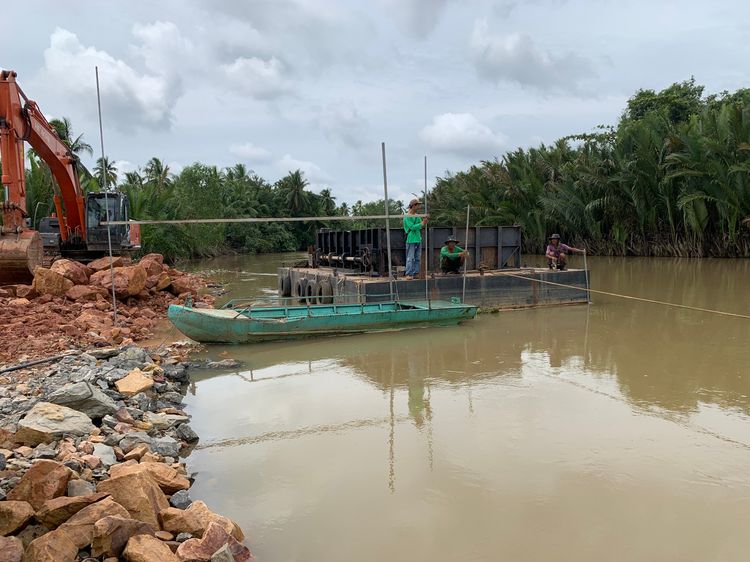 โป๊ะเรือ บรรทุก  รูปที่ 3