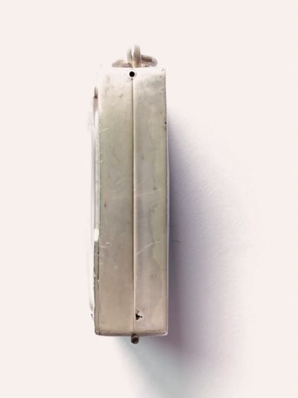 ตลับเงินแท้ (มือสอง) งานมือ สั่งทำ สำหรับใส่หลวงปู่ทวดพิมพ์กลักไม้ขีด  รูปที่ 5