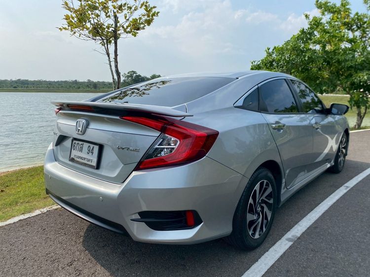 Honda Civic 2018 1.8 EL i-VTEC Sedan เบนซิน ไม่ติดแก๊ส เกียร์อัตโนมัติ เทา รูปที่ 4