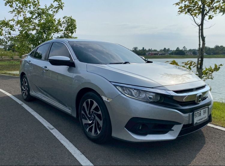 Honda Civic 2018 1.8 EL i-VTEC Sedan เบนซิน ไม่ติดแก๊ส เกียร์อัตโนมัติ เทา รูปที่ 2