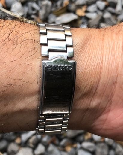 นาฬิกา Seiko 5 7S26 หลังเปลือย หน้าลายผ้า รูปที่ 18