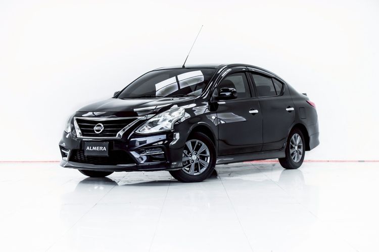 รถ Nissan Almera 1.2 E Sportech สี ดำ