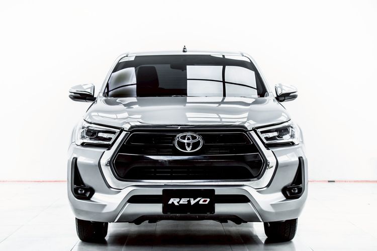 Toyota Hilux Revo 2022 Smart Cab 2.4 Mid Z Edition Pickup ดีเซล ไม่ติดแก๊ส เกียร์ธรรมดา เทา รูปที่ 4