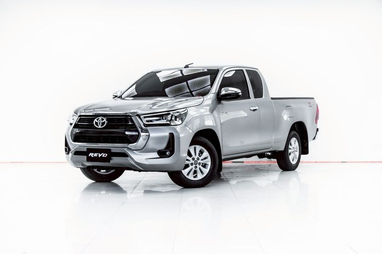 Toyota Hilux Revo 2022 Smart Cab 2.4 Mid Z Edition Pickup ดีเซล ไม่ติดแก๊ส เกียร์ธรรมดา เทา
