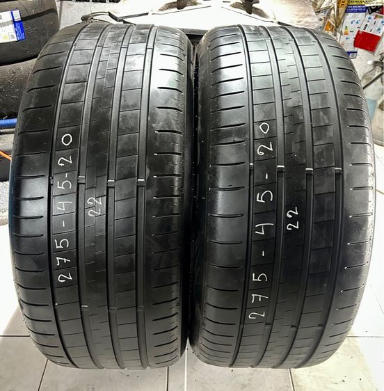 DUNLOP 275 45 20 มือสอง 2 เส้น