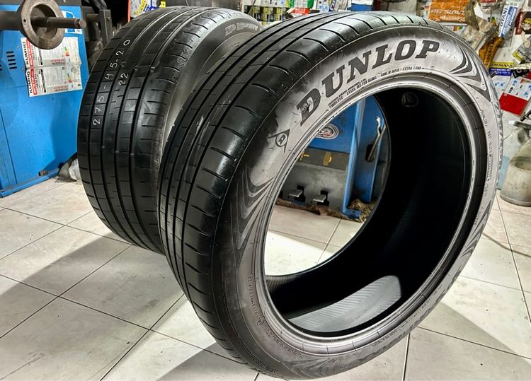 DUNLOP 275 45 20 มือสอง 2 เส้น รูปที่ 4