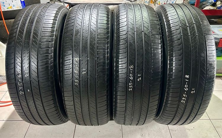 Bridgestone บริสโตน 235 60 18 มือสอง 4 เส้น 