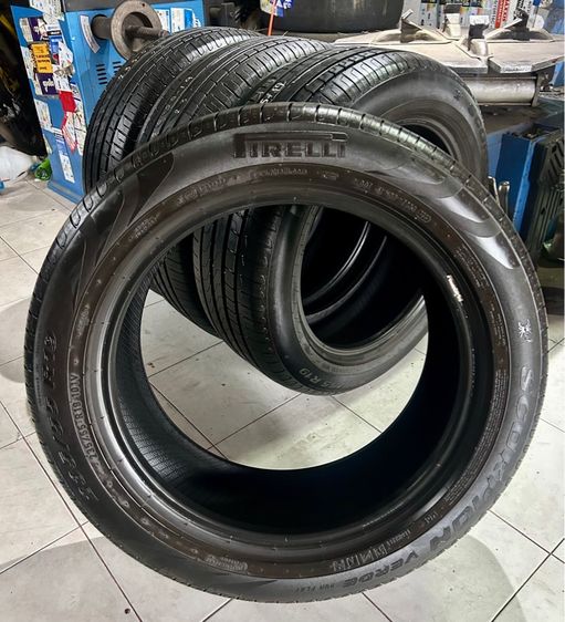 ยางพีรารี่ 235 55 19 มือสอง รันแฟต รูปที่ 6