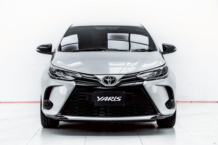 Toyota Yaris 2021 1.2 Sport Sedan เบนซิน ไม่ติดแก๊ส เกียร์อัตโนมัติ เทา รูปที่ 4