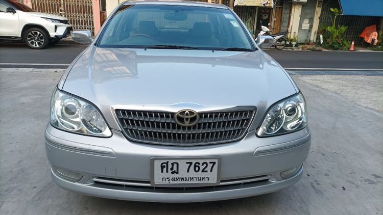 Toyota Camry 2004 2.4 Q Sedan เบนซิน ไม่ติดแก๊ส เกียร์อัตโนมัติ เทา รูปที่ 2