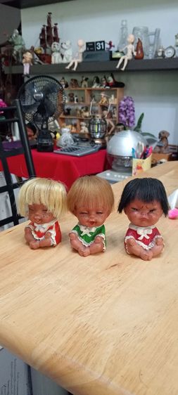 ตุ๊กตาเด็กดำเด็กขาวงานโบราณ รูปที่ 7