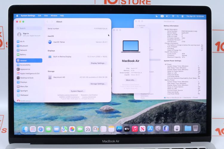 MacBook Air M1 13" 8.512GB  รูปที่ 4