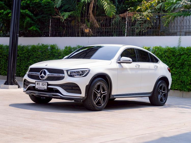 Mercedes-Benz GLC-Class 2020 GLC220d Utility-car ดีเซล ไม่ติดแก๊ส เกียร์อัตโนมัติ ขาว รูปที่ 3
