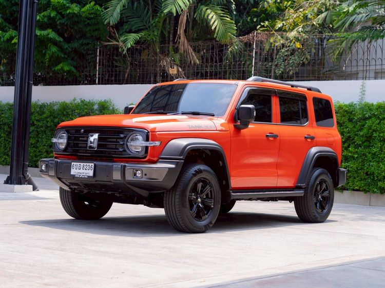 GWM TANK 300 2024 HEV Pro AWD Utility-car ไฮบริด ไม่ติดแก๊ส เกียร์อัตโนมัติ ส้ม รูปที่ 3