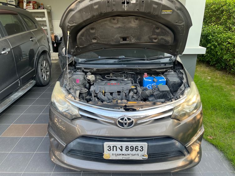 Toyota Vios 2014 1.5 G Sedan เบนซิน เกียร์อัตโนมัติ น้ำตาล รูปที่ 4