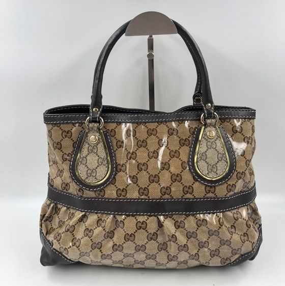 กระเป๋าถือ Gucci  GG Crytal tole มือสองสภาพดี รูปที่ 16