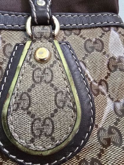 กระเป๋าถือ Gucci  GG Crytal tole มือสองสภาพดี รูปที่ 15
