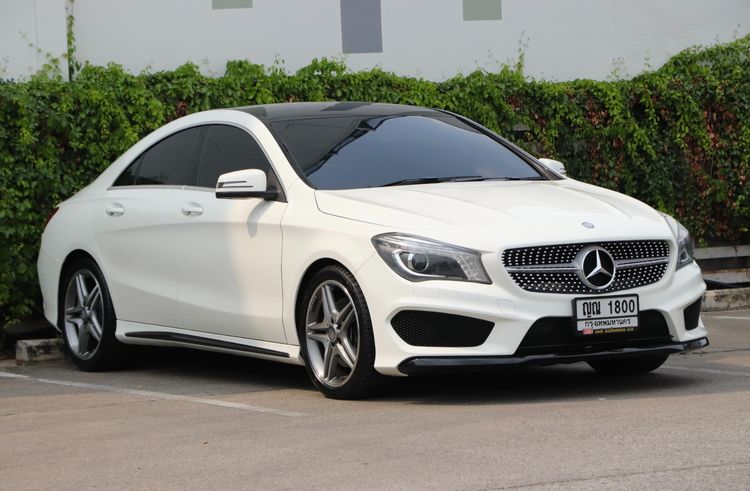 Mercedes-Benz CLA-Class 2014 CLA250 AMG Sedan เบนซิน ไม่ติดแก๊ส เกียร์อัตโนมัติ ขาว รูปที่ 3