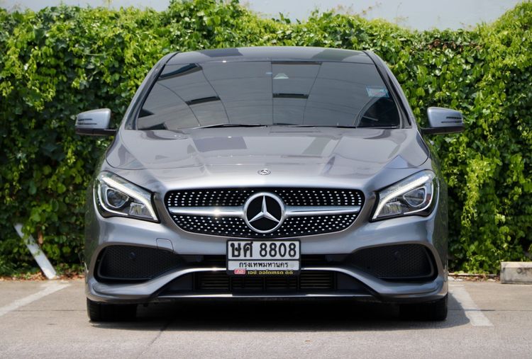 Mercedes-Benz CLA-Class 2018 CLA250 AMG Sedan เบนซิน ไม่ติดแก๊ส เกียร์อัตโนมัติ ขาว รูปที่ 2