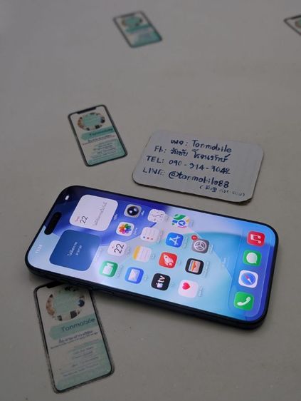 ขาย เทิร์น iPhone 17 Pro Max 256 Blue ศูนย์ไทย สภาพสวย อุปกรณ์ครบยกกล่อง ประกันยาว 8 เดือน สุขภาพแบต 100 เพียง 40,990 บาท ครับ  รูปที่ 3