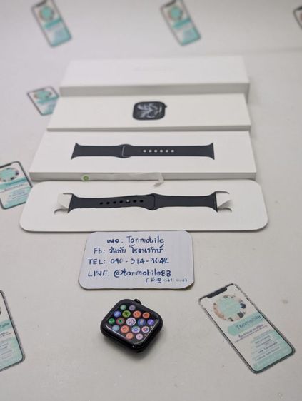 Apple Watch Series 11 42 mm Gps Black ศูนย์ไทย สภาพใหม่เอี่ยม อุปกรณ์ครบยกกล่อง ประกันยาว 10 เดือน สุขภาพแบต 100 เพียง 7,990 บาท ครับ

