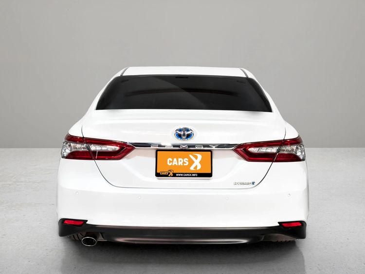 Toyota Camry 2021 2.5 Hybrid Premium Sedan ไฮบริด ไม่ติดแก๊ส เกียร์อัตโนมัติ ขาว รูปที่ 3