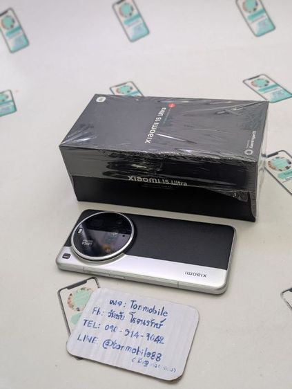 ขาย เทิร์น Xiaomi 15 Ultra Ram 16 Rom 512 สี Silver เครื่องศูนย์ไทย สภาพสวย อุปกรณ์ครบยกกล่อง ประกันยาว เพียง 20,990 บาท ครับ รูปที่ 2