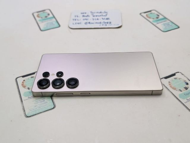 ขาย เทิร์น Samsung Galaxy S25 Ultra 256 ศูนย์ไทย สภาพสวย มีตัวเครื่องอย่างเดียว ไม่มีอุปกรณ์อื่น ถูกๆ เพียง 23,990 บาท ครับ รูปที่ 2