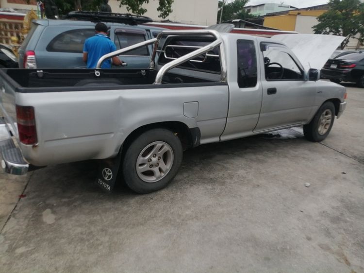 Toyota Hilux Mighty-X 1995 Pickup ดีเซล เกียร์ธรรมดา เทา รูปที่ 4