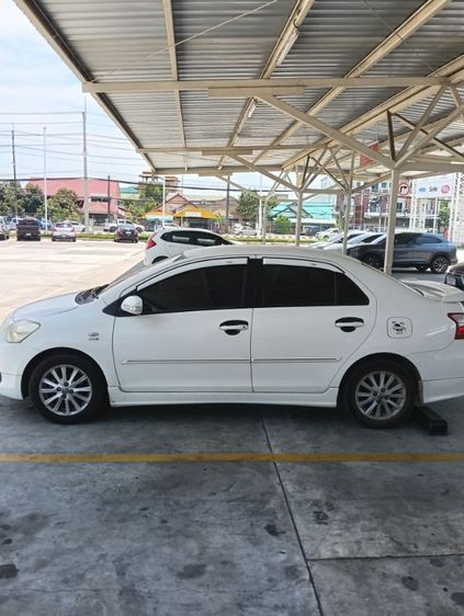 Toyota Vios 2010 1.5 E Sedan เบนซิน ไม่ติดแก๊ส เกียร์อัตโนมัติ ขาว รูปที่ 2