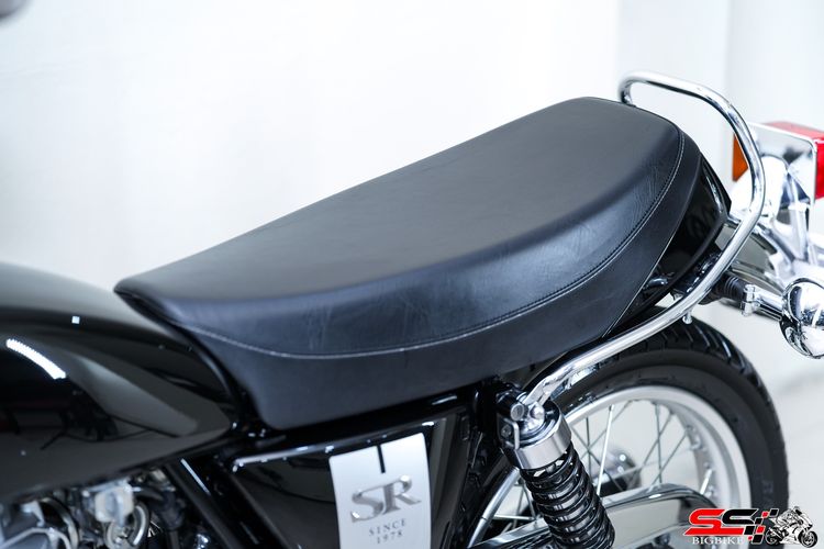 YAMAHA SR400 สีดำ ปี2021 วิ่งน้อย 681 km ไมล์แท้ มือเดียว รถสวยมากสภาพป้ายแดงไร้ริ้วรอย รูปที่ 17