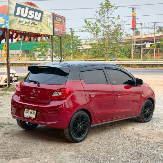Mitsubishi Mirage 2018 1.2 GLS LTD Sedan เบนซิน ไม่ติดแก๊ส เกียร์อัตโนมัติ แดง รูปที่ 2