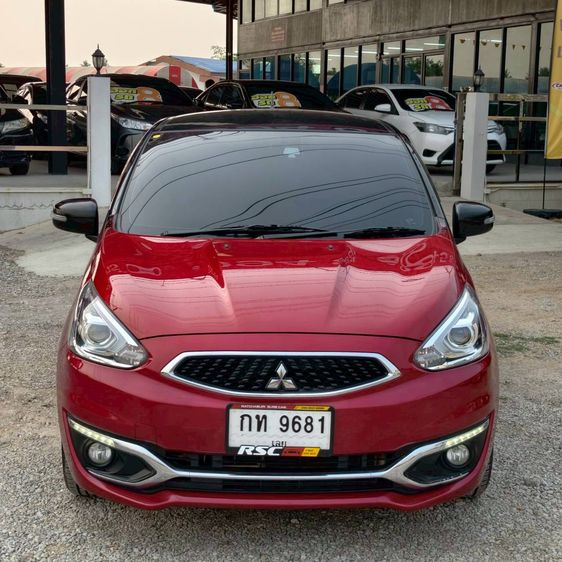 Mitsubishi Mirage 2018 1.2 GLS LTD Sedan เบนซิน ไม่ติดแก๊ส เกียร์อัตโนมัติ แดง รูปที่ 4