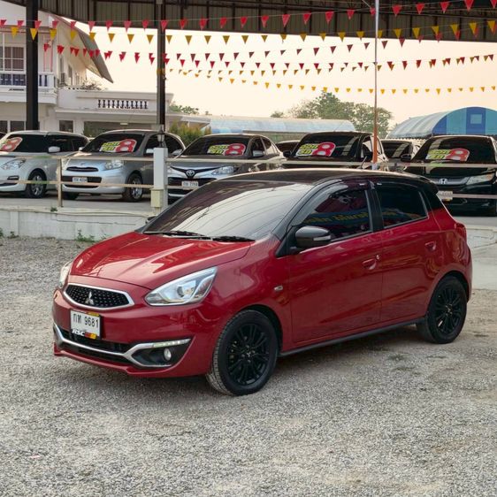 รถ Mitsubishi Mirage 1.2 GLS LTD สี แดง