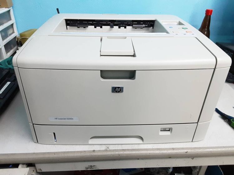 พริ้นเตอร์แบบเลเซอร์ HP LASERJET 5200n ปริ้นขาวดํา A3 (มือสอง)