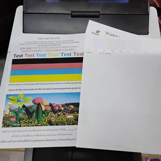 พริ้นเตอร์อิงค์แท้งค์ EPSON WORK FORCE PRO WF -C5290 มือสอง พร้อมใช้งาน 