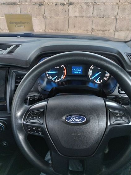 Ford Ranger 2019 2.0 Hi-Rider XL+ Pickup ดีเซล ไม่ติดแก๊ส เกียร์ธรรมดา ดำ รูปที่ 2