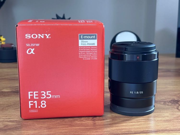 เลนส์ fixed ขายเลนส์ เลนส์ Sony FE 35mm F1.8  สำหรับกล้อง Full Frame สภาพดีมาก