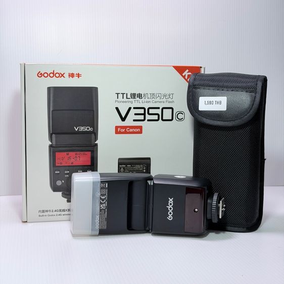 แฟลช Godox V350 แบตใหม่ ของแท้ สภาพดี