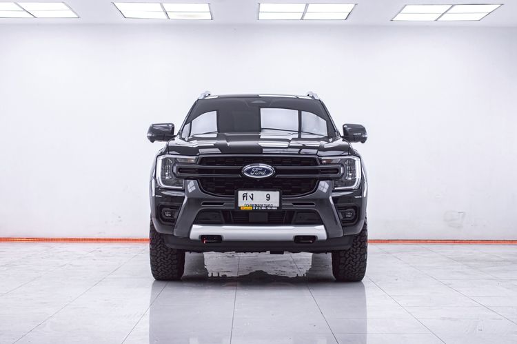 Ford Ranger 2024 2.0 Hi-Rider Wildtrak Pickup ดีเซล ไม่ติดแก๊ส เกียร์อัตโนมัติ ดำ รูปที่ 4