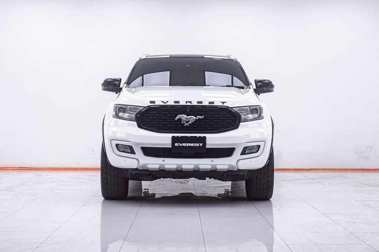 Ford Everest 2019 2.0 Bi-Turbo Titanium+ 4WD Utility-car ดีเซล ไม่ติดแก๊ส เกียร์อัตโนมัติ ขาว รูปที่ 4