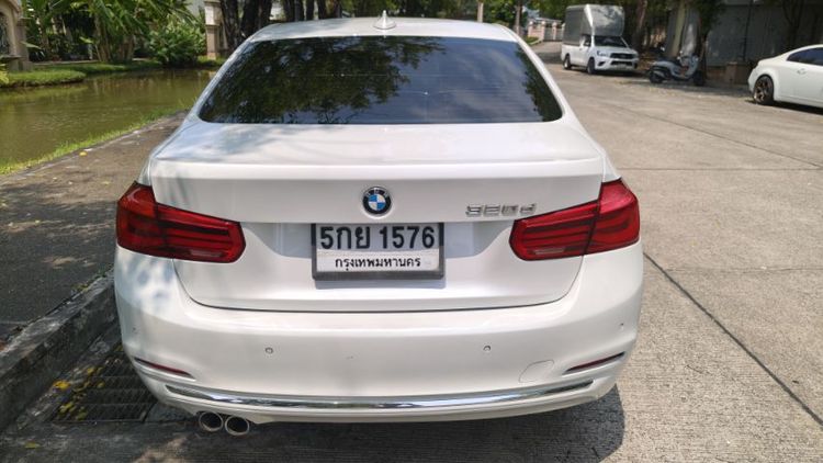 BMW Series 3 2017 320d Sedan ดีเซล เกียร์อัตโนมัติ ขาว รูปที่ 2